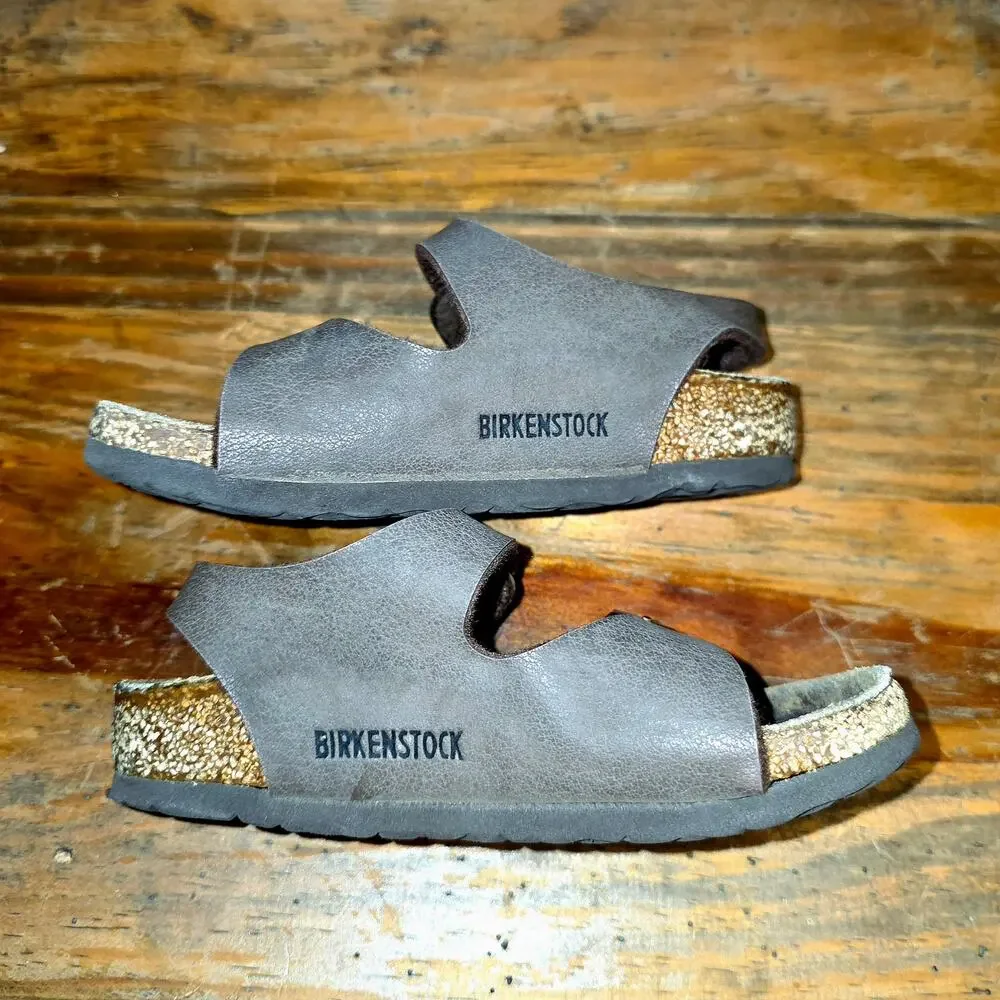 Birkenstock Toddler 25 160 Genuine Leather Adjustable Strap Comfortable Trendy